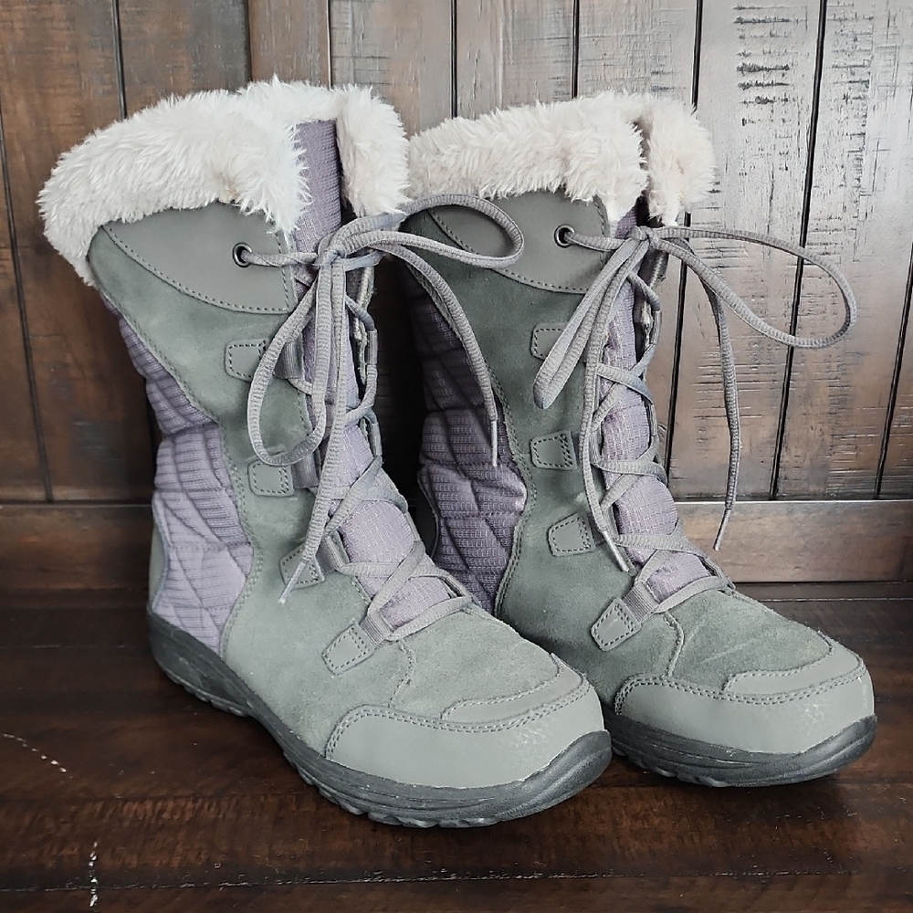 Women's Columbia Ice Maiden Snow Boots 7.5
